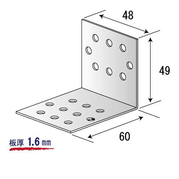 Lジョイント ML48（300個入）